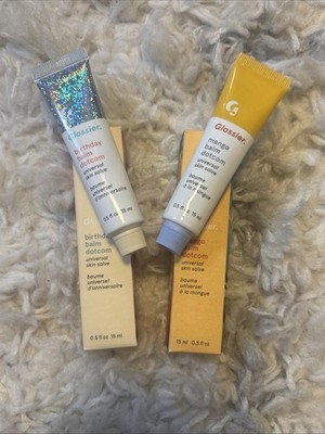 ORIGINAL FORMULA Glossier. Birthday And Mango Balm Dotcom 0.5 fl Oz Skin Salve