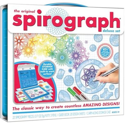 Spirograph KAHOOTZ Deluxe Set-, Sonstige, Mehrfarbig