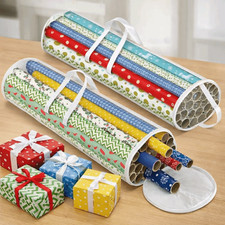Transparent Wrapping Paper Storage Bag  Under Bed Storage