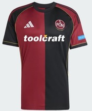 Adidas 1 FC Nürnberg Heim Trikot Saison 25/26 Neu mit Etikett