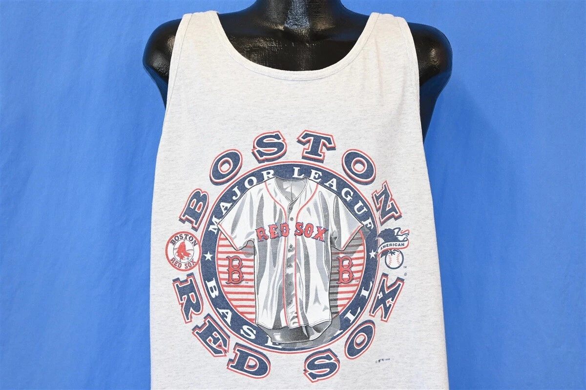 red sox sleeveless t shirt