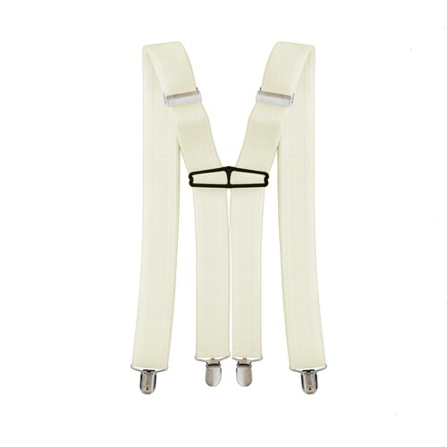 Pantalones elásticos de alta resistencia con clip para hombre suspendedores ajustables 35 mm Reino Unido - Imagen 12 de 35