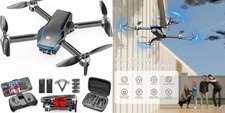 Drones con cámara 4K para adultos y niños, mini drones con motor sin escobillas.