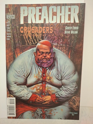 "PREACHER" '96 VERTIGO DC Iss #18,19,20,21,21,23,24 *COMPLETE CRUSADERS* - Picture 5 of 15