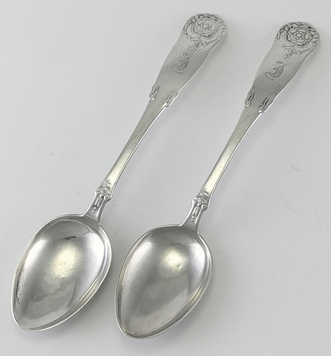 Vintage Magnus Aase Norway 830S Silver Serving/Soup Spoons 59g