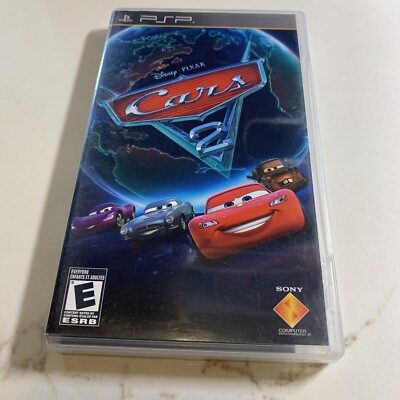2)Games Cars 2 + Mod Nation Racers (PSP) Complete CIB Manual