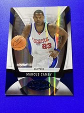2009-10 Panini Certified Marcus Camby Mirror Blue 04/100 #61 LA Clippers