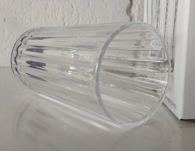 MIKASA BEVERLY 11.75oz CRYSTAL HIGHBALL GLASS TUMBLERS SET OF 4