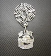 New No Limit Records Pendant 6mm/24",30" Cuban Chain Hip Hop Necklace RC3991