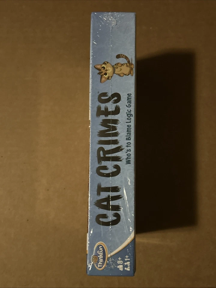 NUEVO Cat Crimes Who's to Blame Juego de Lógica Rompecabezas Completo Precintado Foto 4 de 4