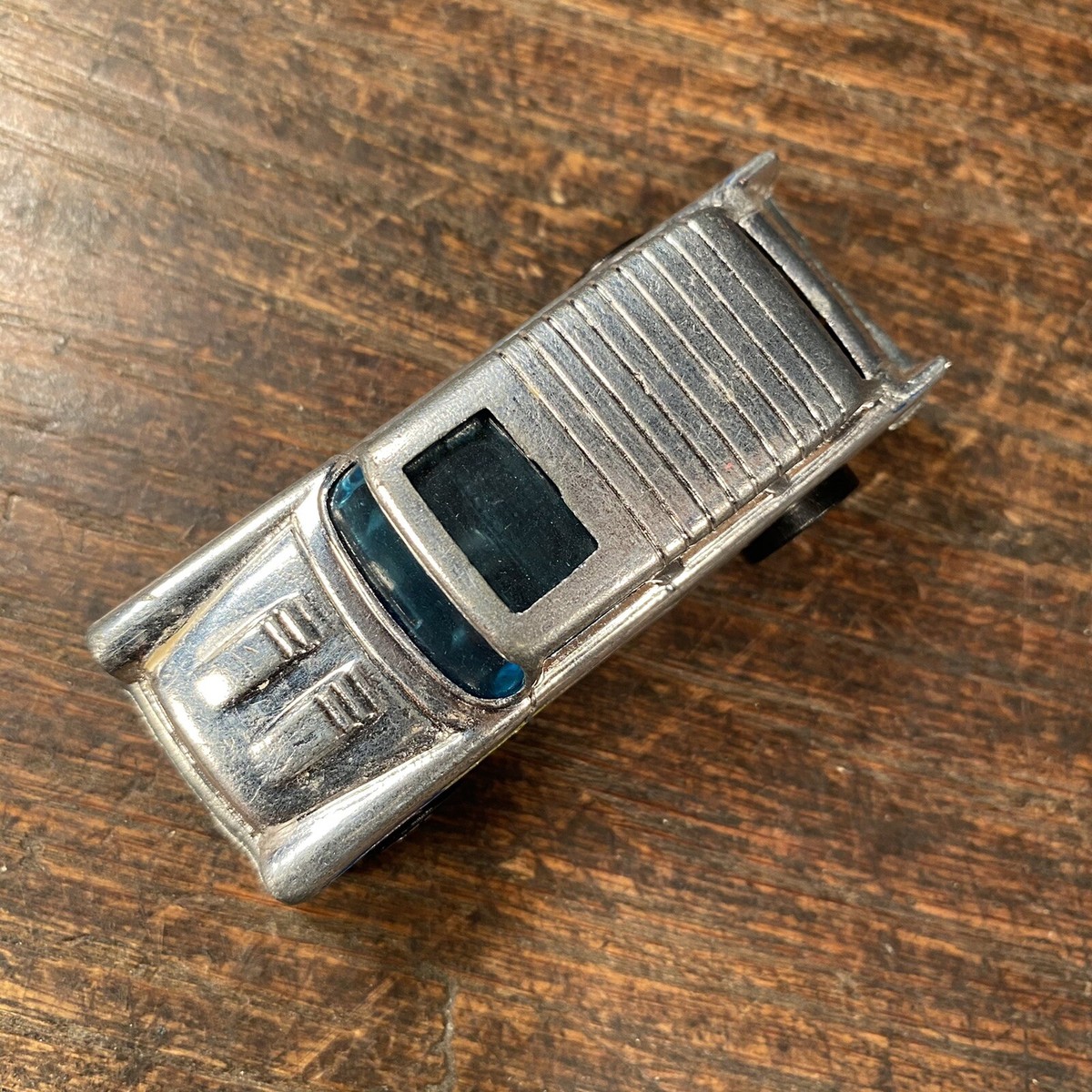 Vintage Hot Wheels 1969 Alive 55 Nomad Silver USA Mattel Redline