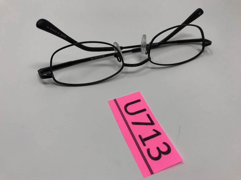 Gallery Eyeglasses SAM BLACK 4919135 Flex Hinge U713 eBay