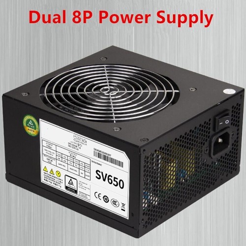 Original PSU Delta Server Workstation Dual Power Supply Switching DPS-650AB-7 B - Picture 3 of 6