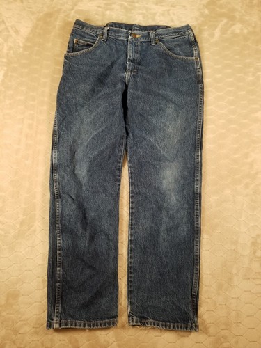 Wrangler Jeans Mens 965T 1MR Dark Wash Jeans - Tag Sz 36x30 Fits 34x29