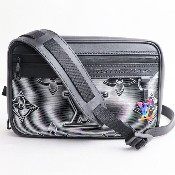 Louis Vuitton Expandable Messenger Monogram 3D Gray/Black