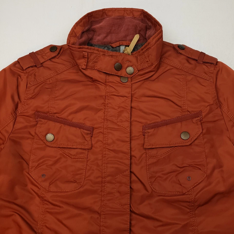 Abrigo Chaqueta Mujer Camel Active Ligeramente Acolchado Poliamida 42 (GRANDE) Naranja Oscuro Foto 4 de 4