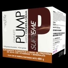 OML Pump Supreme Caja c/12 sobres 480g