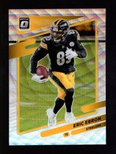 2021 OPTIC PREMIUM BOX SET WAVE PRIZM #147 ERIC EBRON /299 STEELERS W/LINE QTY