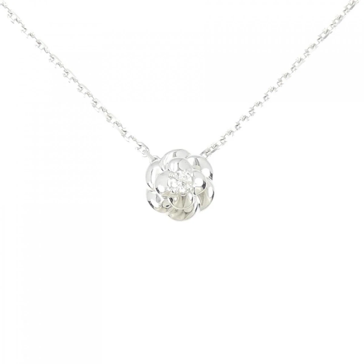 Authentic Chanel Camellia Necklace 260 006 341 4547