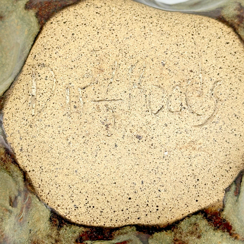 Dirt Roads Art Pottery Trinket Dish Mississippi Studio Bowl Ashtray Hand Made - Picture 7 of 7