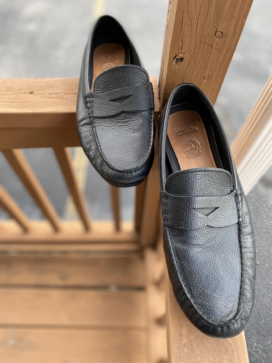Clarks reazor drive best sale black