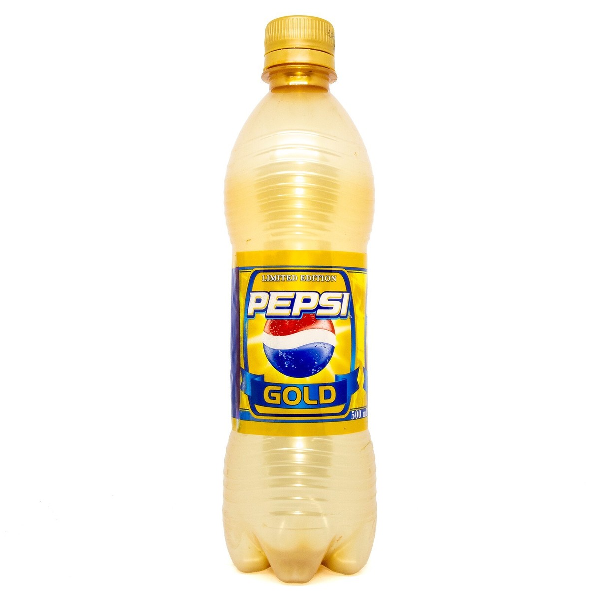 PEPSI GOLD Soda Bottle 2006 Thailand Limited Edition (500ml) MEGA