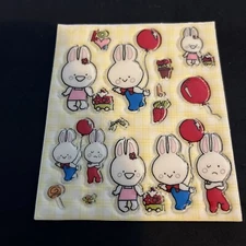Vintage Sanrio Puffy Stickers - Rare