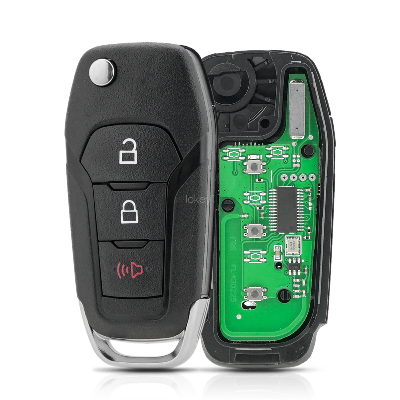 2 Remote Flip Key Fob +  Programmer For Ford F-150 2015 2016 2017 2018 2019 2020