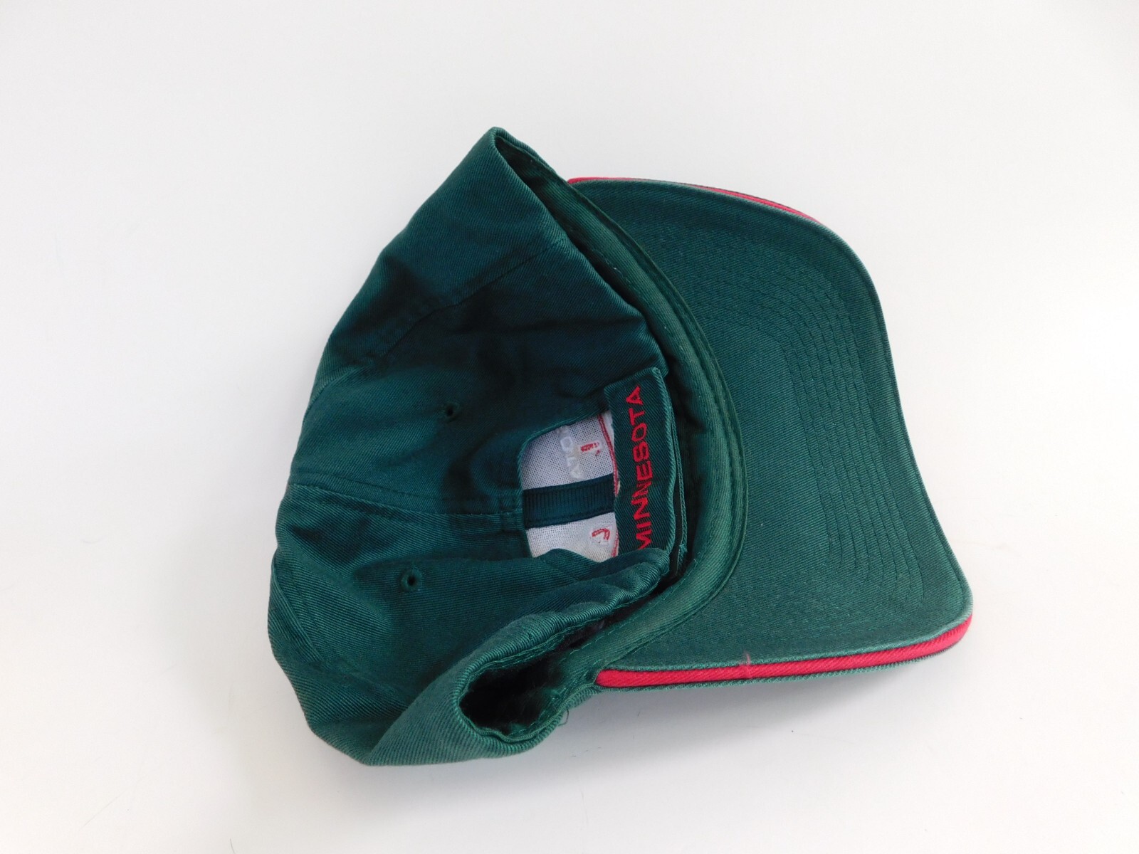 MN Wild Hat Baseball Cap Hook & Loop Adjustable N… - image 20