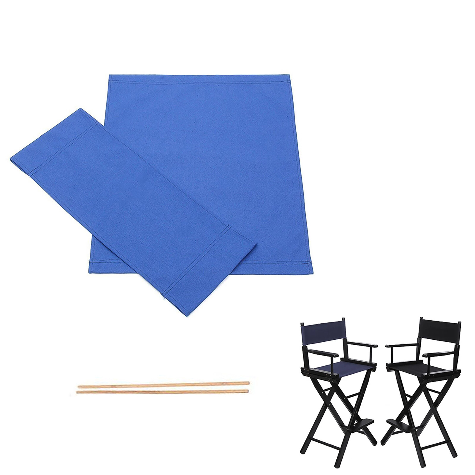 Directors Chair Cover Replacement Canvas Covers Casual Seat Kit Garden