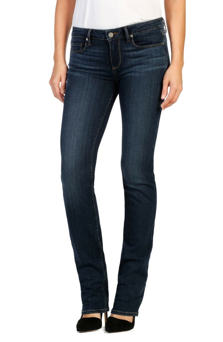 Paige Denim: Skyline Straight Jeans in Solita, Size 25