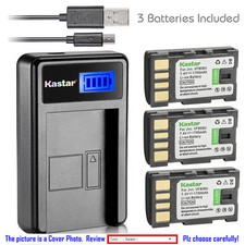 BN-VF808U Battery or LCD Slim Charger for JVC GY-HM70 GY-HM100 GY-HM100 GY-HM150