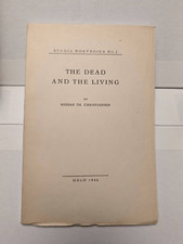 The Dead And The Living by Reidar Christiansen 1946 First Ed. Norwegian Folklore