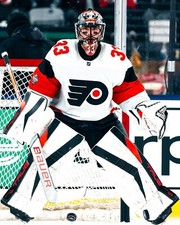 Samuel Ersson 2024 Stadium Series Philadelphia Flyers 8x10 NHL Hockey Photo