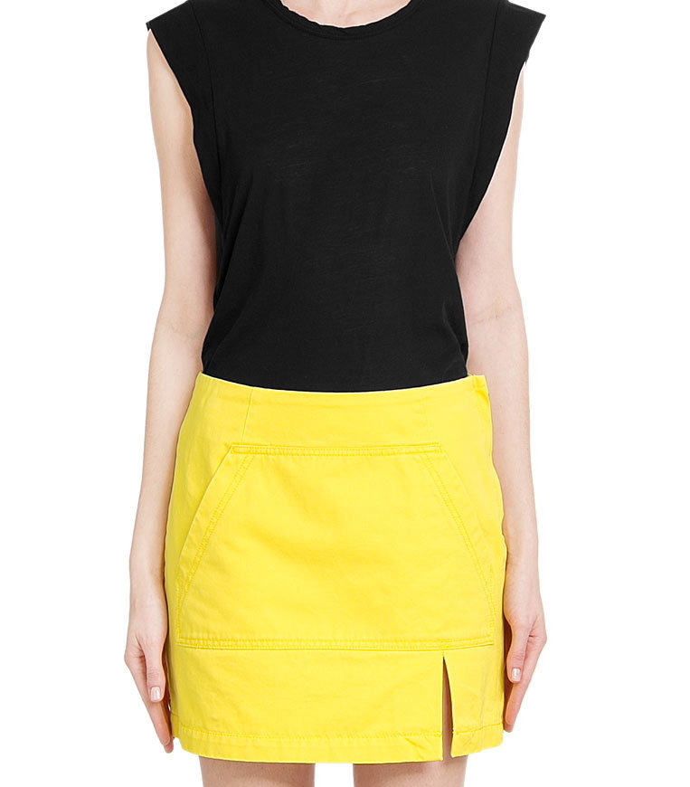 NWT $178 MARC BY MARC JACOBS Kangaroo Pocket Cotton Mini Skirt