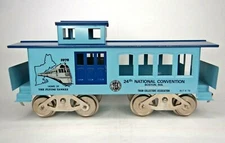McCOY STD Gauge 24TH National Convention 1978 TCA Boston Caboose Boxed Train 