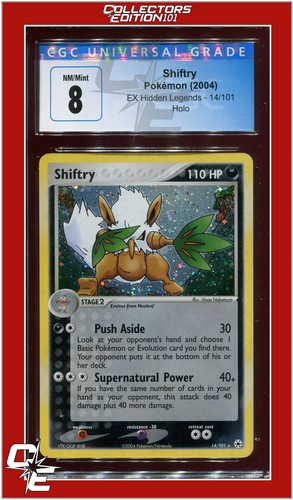 Shiftry graded CGC 8 for sale on eBay