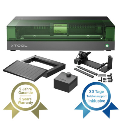 xTool S1 20W Diodenlaser - Deluxebundle