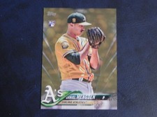 2018 Topps Update Baseball ROOKIE GOLD US88 Daniel Mengden Oakland Athletics