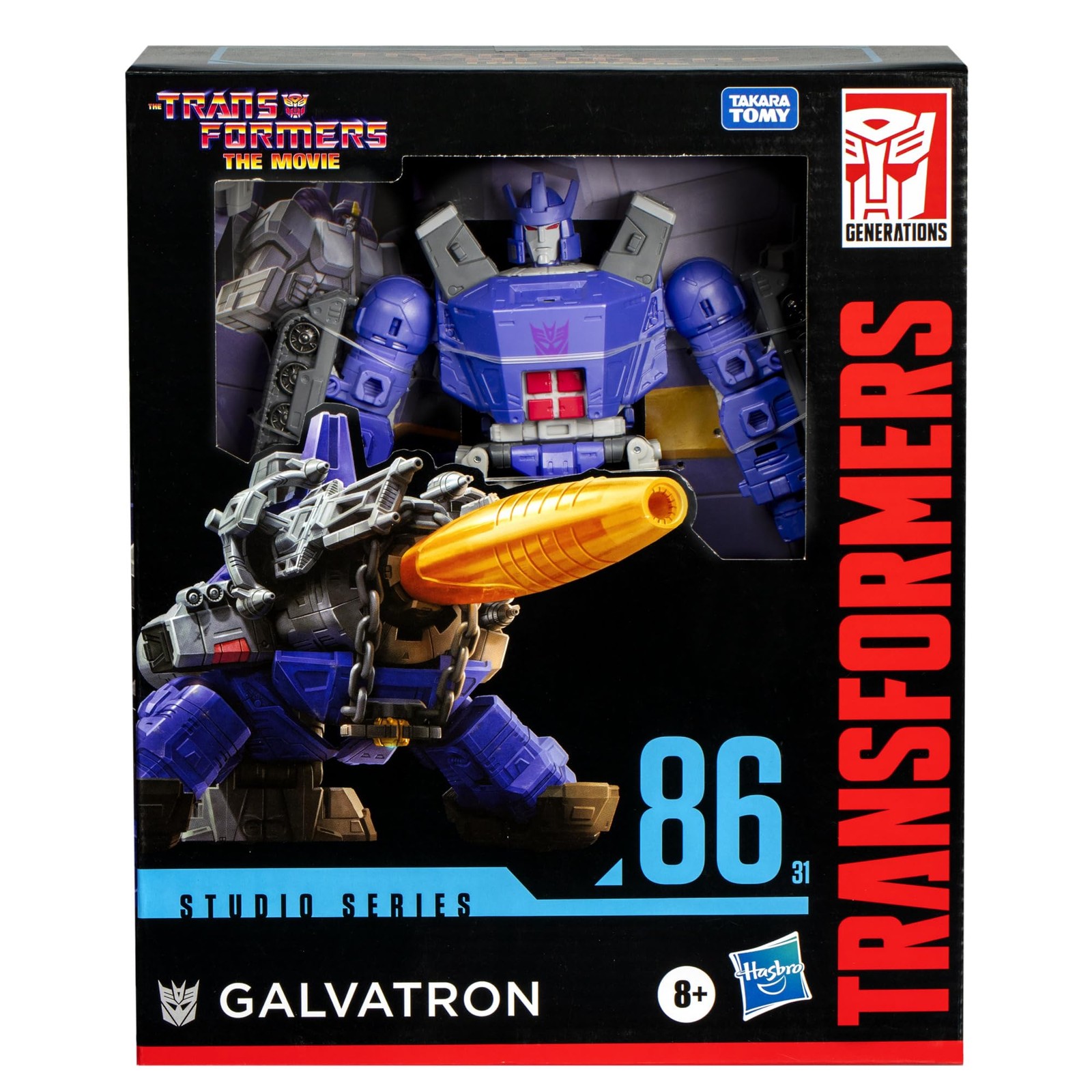 Transformers Studio Series Leader Class Galvatron 8.5" Figure for Ages 8+