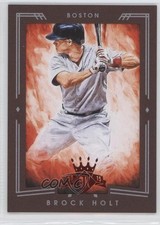 2015 Panini Diamond Kings Red Framed Brock Holt #19 0j5