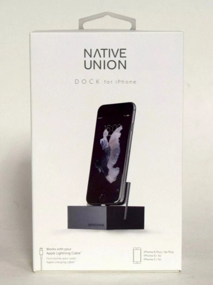 Native Union Weighted DOCK for Apple iPhone 15 14 Pro Max 13 12 11 XS Max XR X - Image 4 of 4