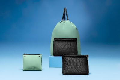 BRANDNEU JETBLUE MINT CARAA TASCHE AMENITY KIT RUCKSACK DENNIS GROSS HAUTPFLEGE