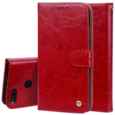 For Xiaomi Mi A1 & 5X Business Style Oil Wax Texture Horizontal Flip Leather Cas
