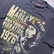 Vintage 2000s Bob Marley And The Wailers Rastaman Vibration T-Shirt Men s XL