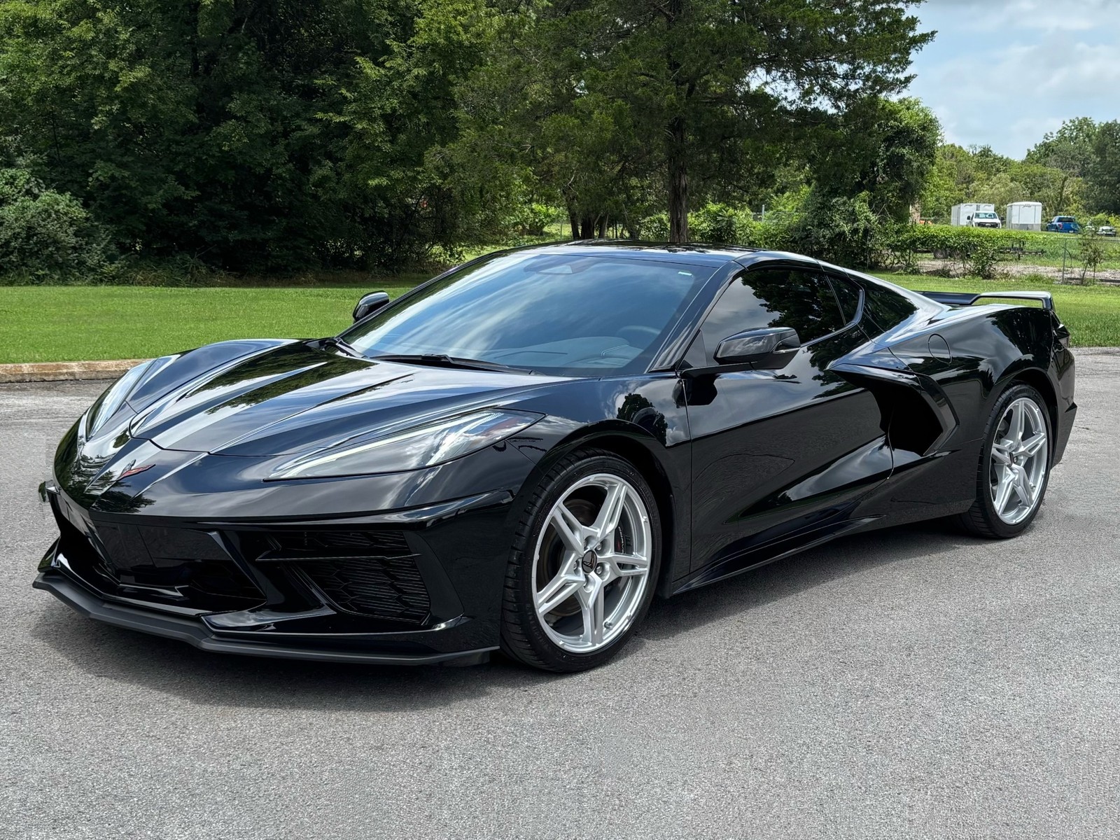 2024 Black Chevrolet Corvette   | C8 Corvette Photo 2