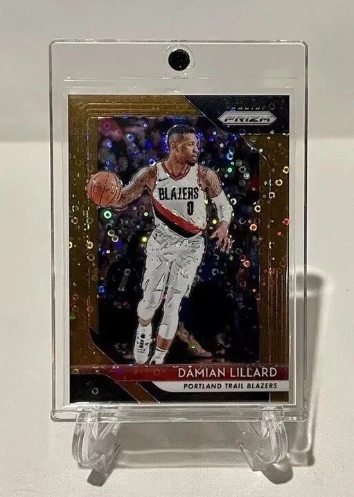 Damian Lillard 2018-19 Prizm /20 Bronze Fast Break Prizm #81