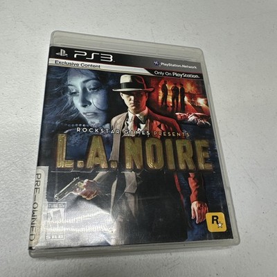 LA Noire (Sony PlayStation 3 2011) Complete CIB Tested And Working