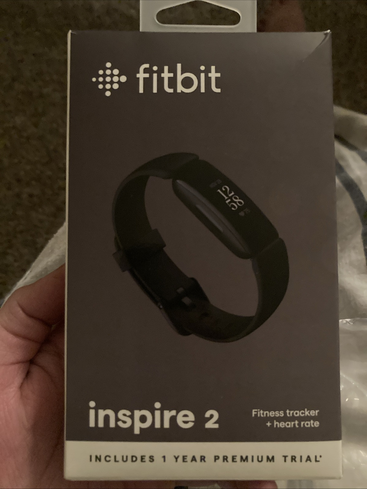 FitBit Inspire 2 Fitness Tracker Heart Rate Black Google New Sealed-image