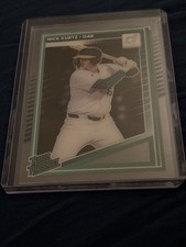 2025 PANINI-DONRUSS CLEARLY RATED PROSPECT NICK KURTZ #154 RC OAKLAND NM/M ⚾️